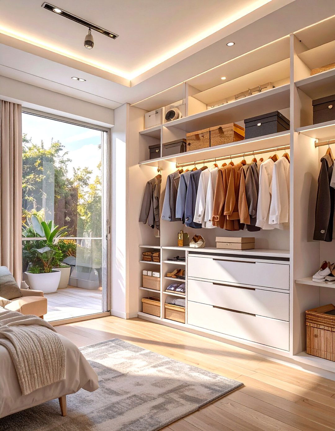 Install a Custom Closet System - 30 small closet ideas for bedroom