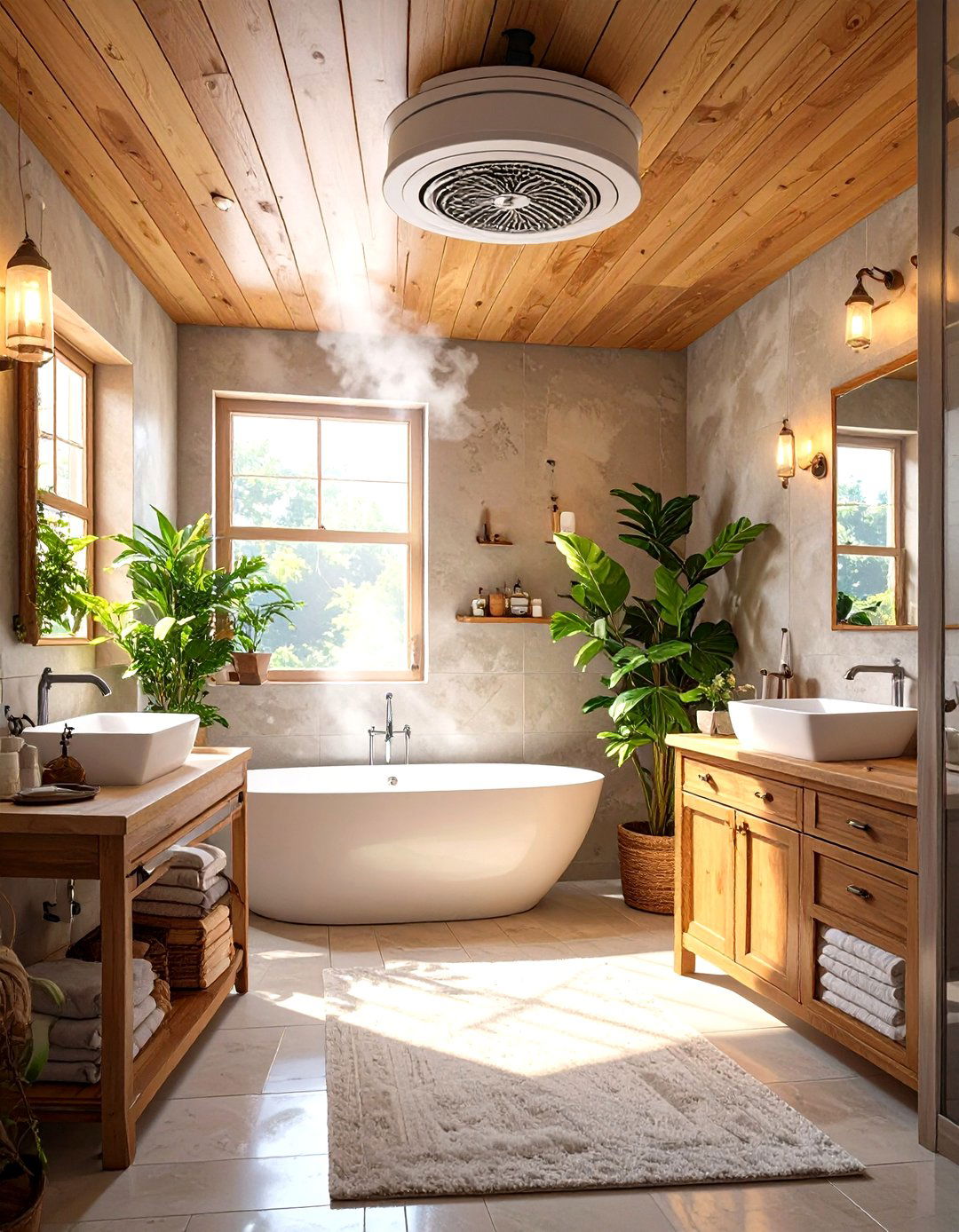 Install a High Quality Ventilation Fan - 30 small basement bathroom ideas