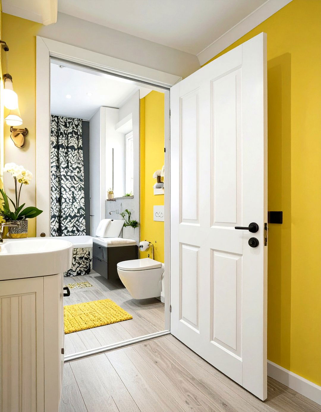 Install a Pocket Door - 30 small bathroom renovation ideas