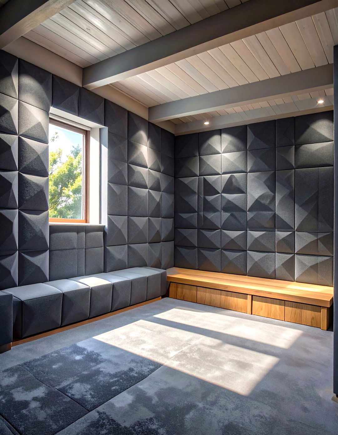 Insulated and Soundproofed Garage Walls - 30 small garage man cave ideas