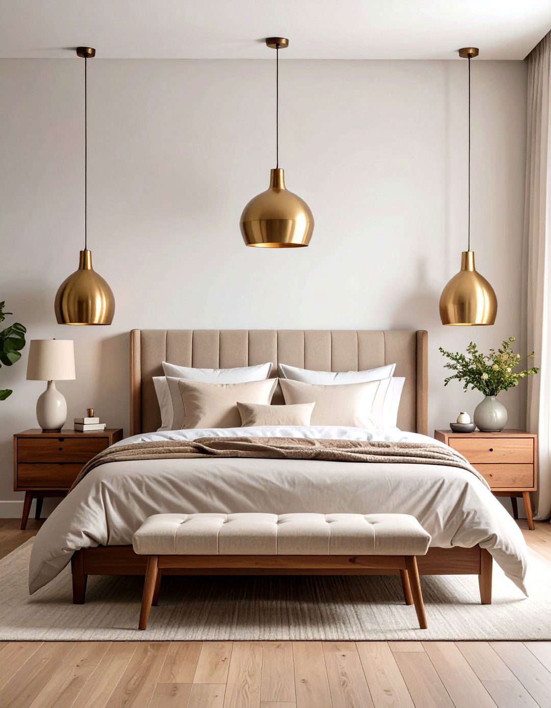 Integrated Bedside Lighting - 30 pinterest bedroom ideas