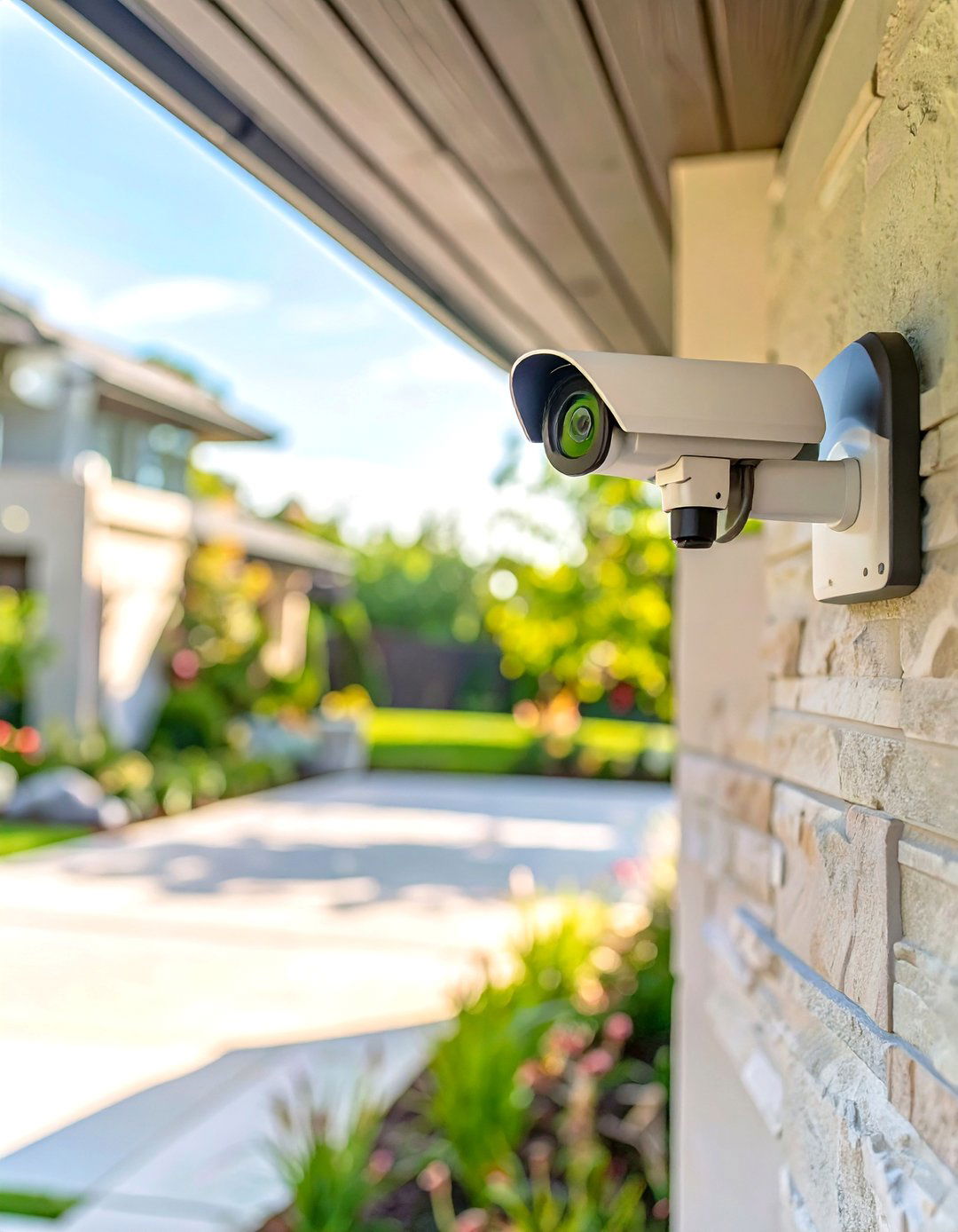 Integrated Home Security Cameras - 30 smart home design ideas