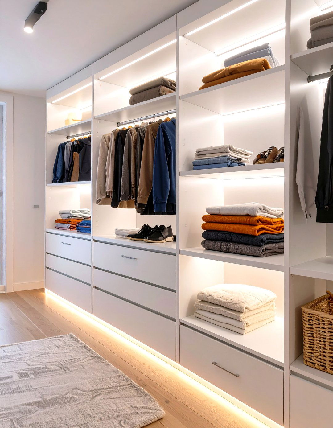 30 Small Walk In Closet Design Ideas for Storage - We Love Home Blog
