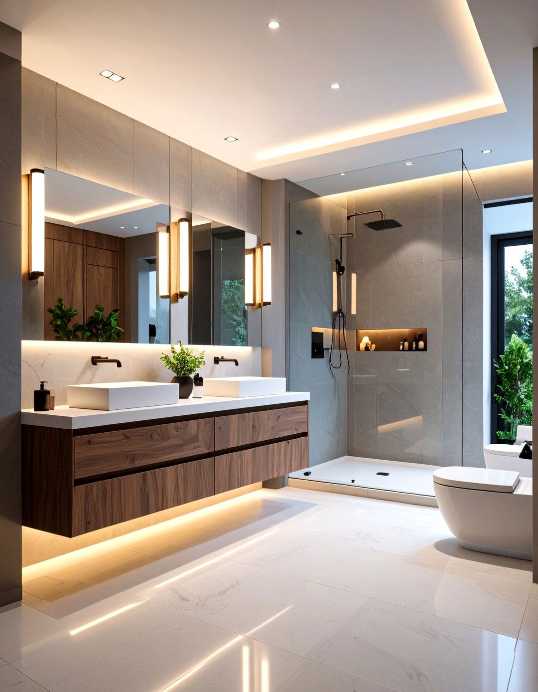 Integrated Lighting Design - 30 50 small bathroom ideas with shower and toilet