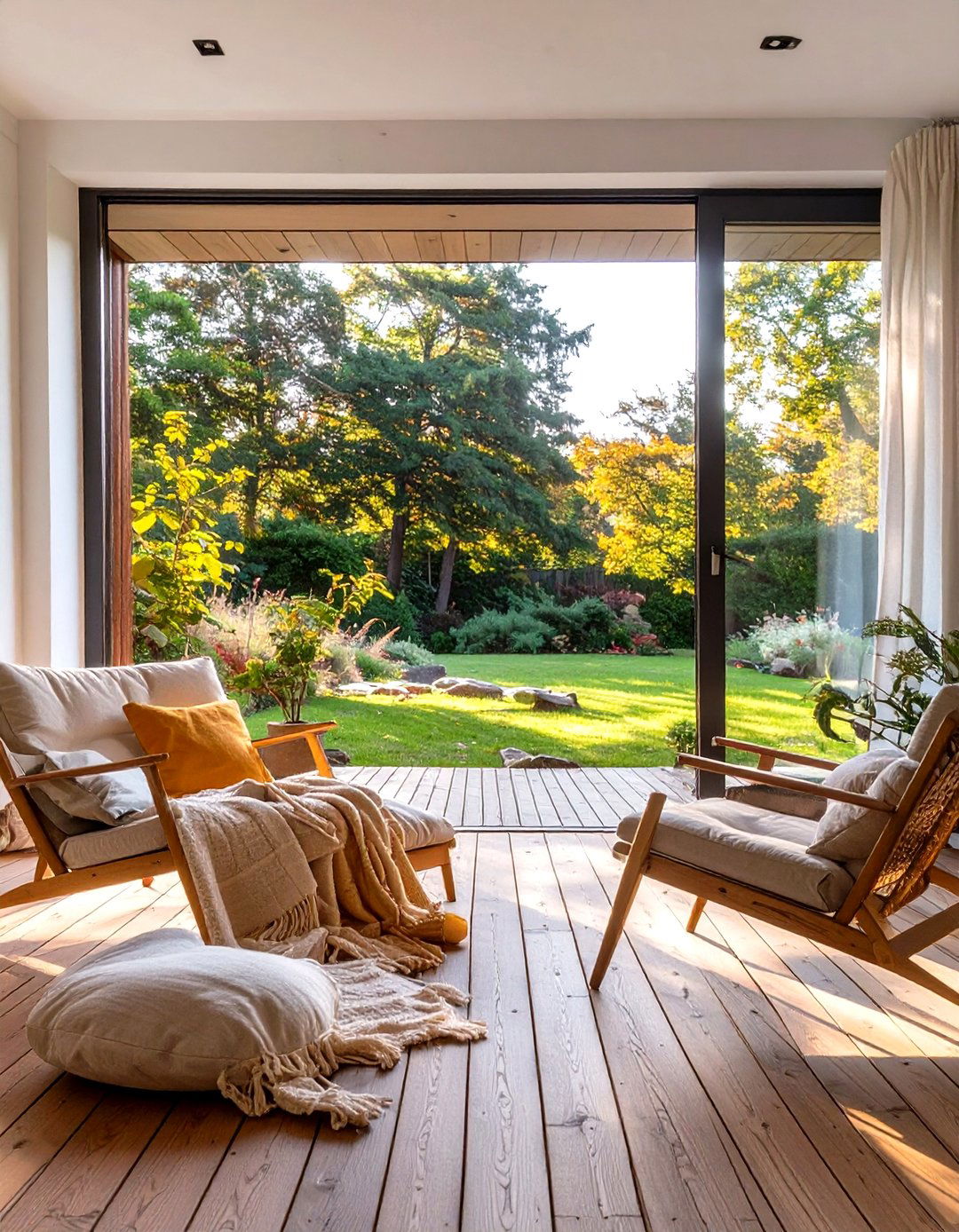 Integrated Outdoor Living Spaces - 30 scandinavian house design ideas