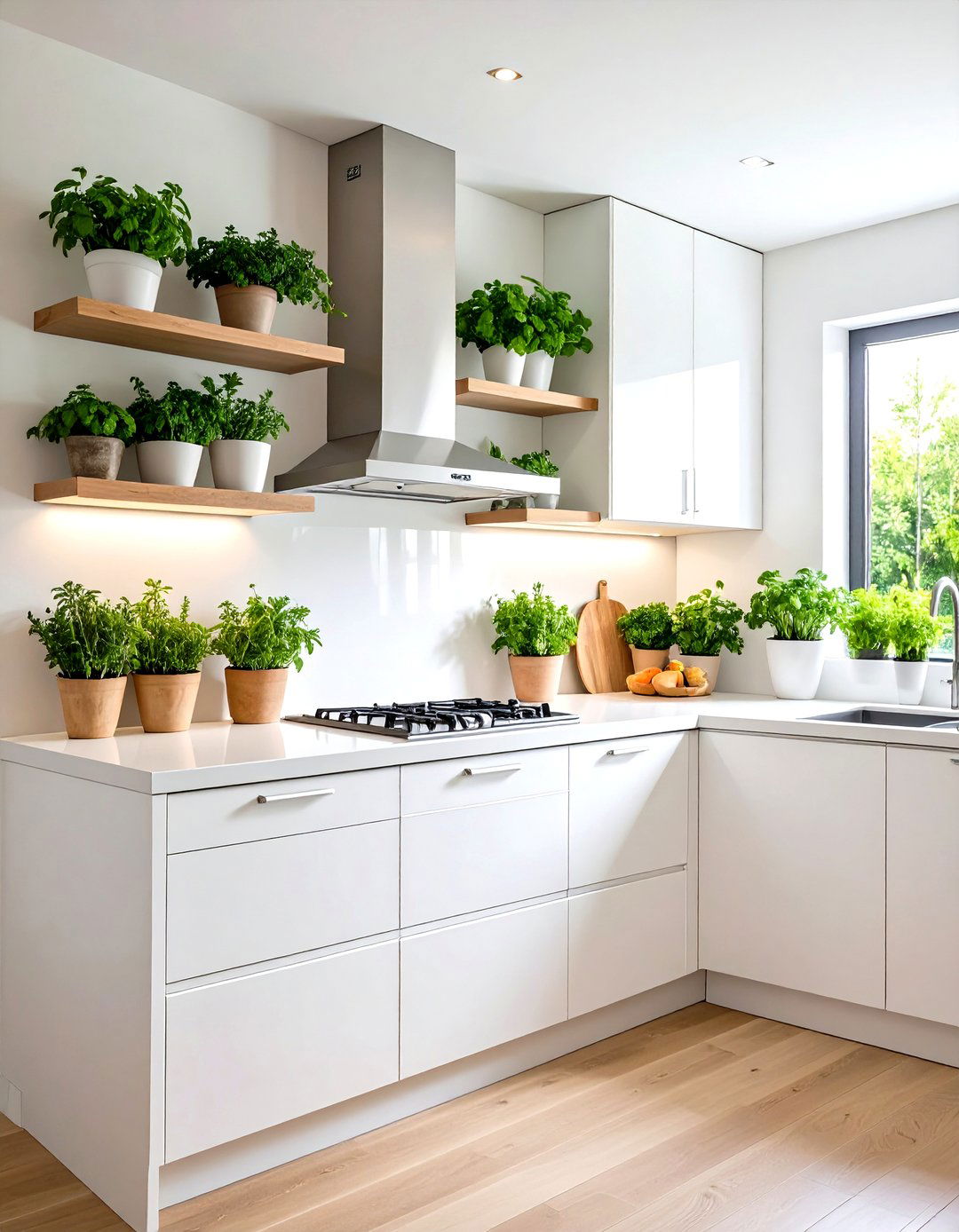 Integrated Shelf Kitchen Backsplash - 30 kitchen backsplash ideas 2023