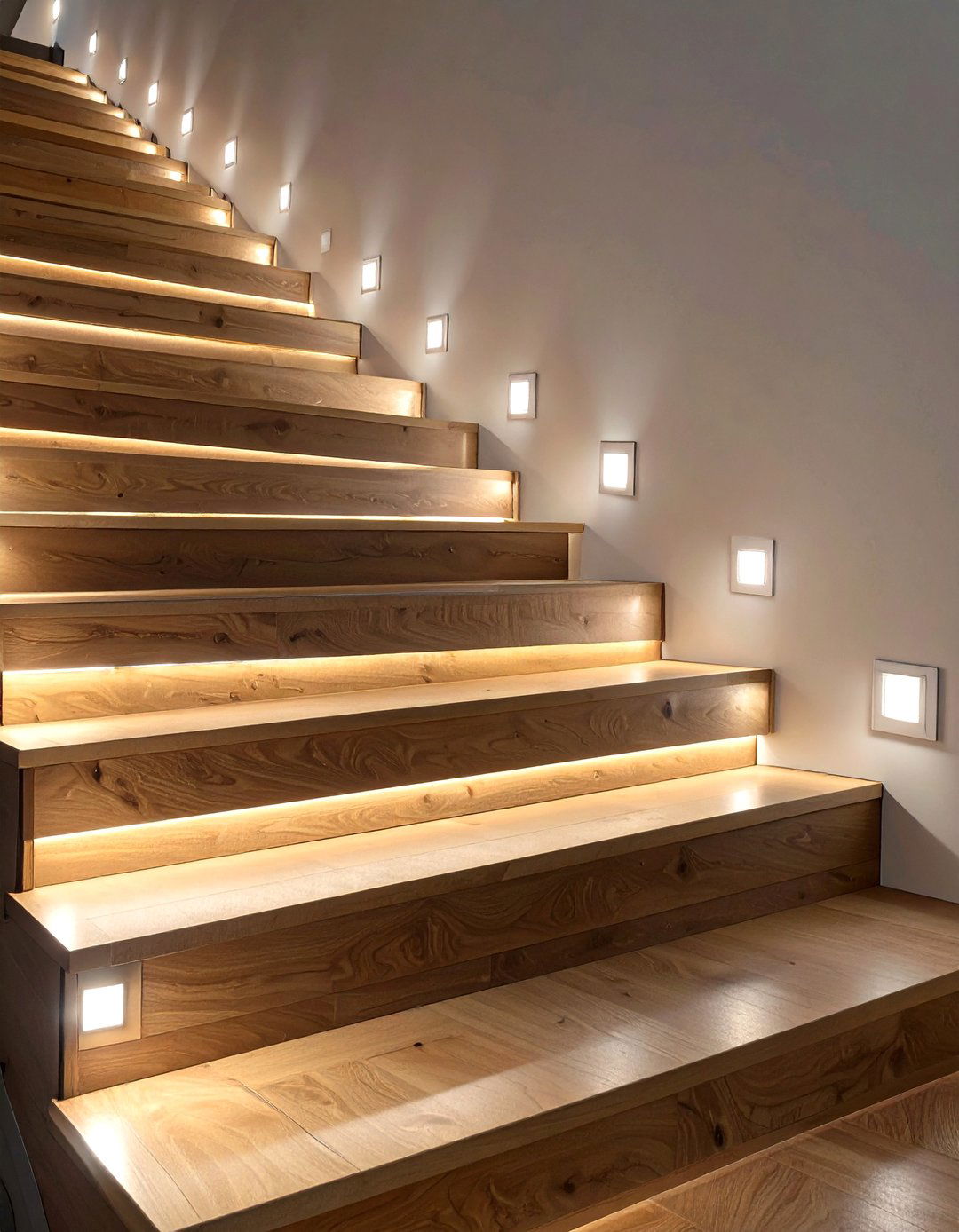 Integrated Staircase Lighting for Safety and Style