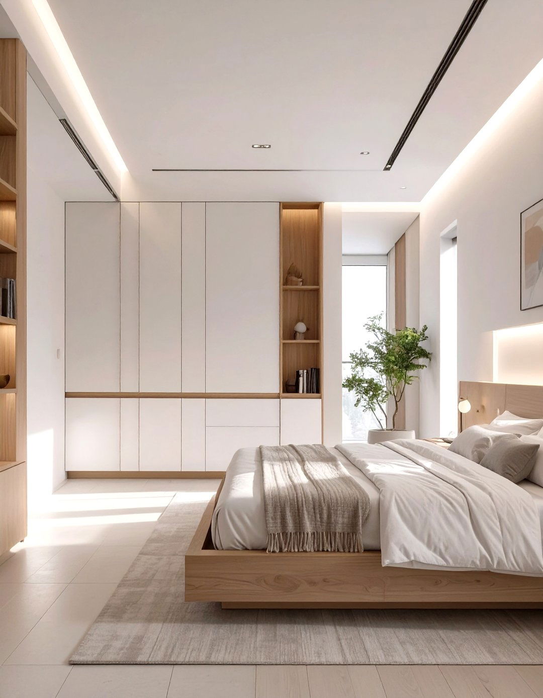 Integrated Storage Solutions - 30 zen interior design ideas