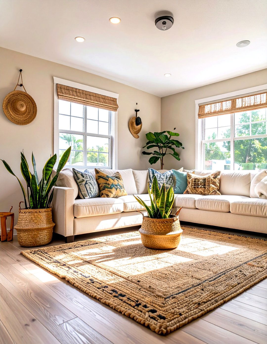 Integrating Natural Elements - 30 single wide small mobile home living room ideas