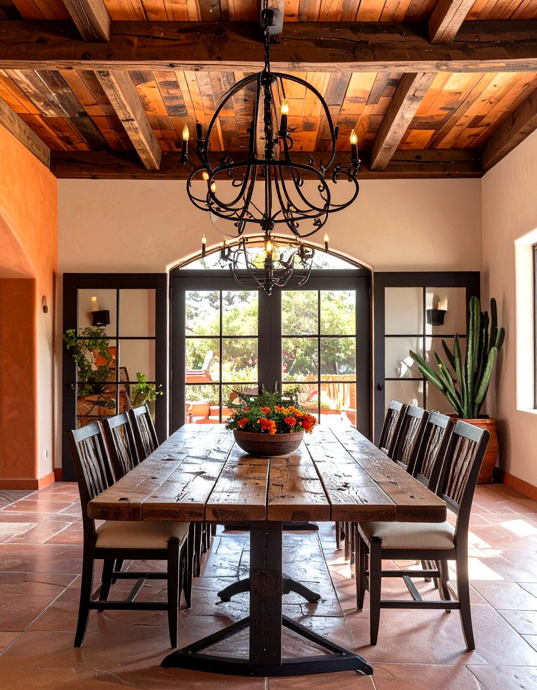 Integrating Wrought Iron Lighting and Hardware - 30 southwestern interior design ideas