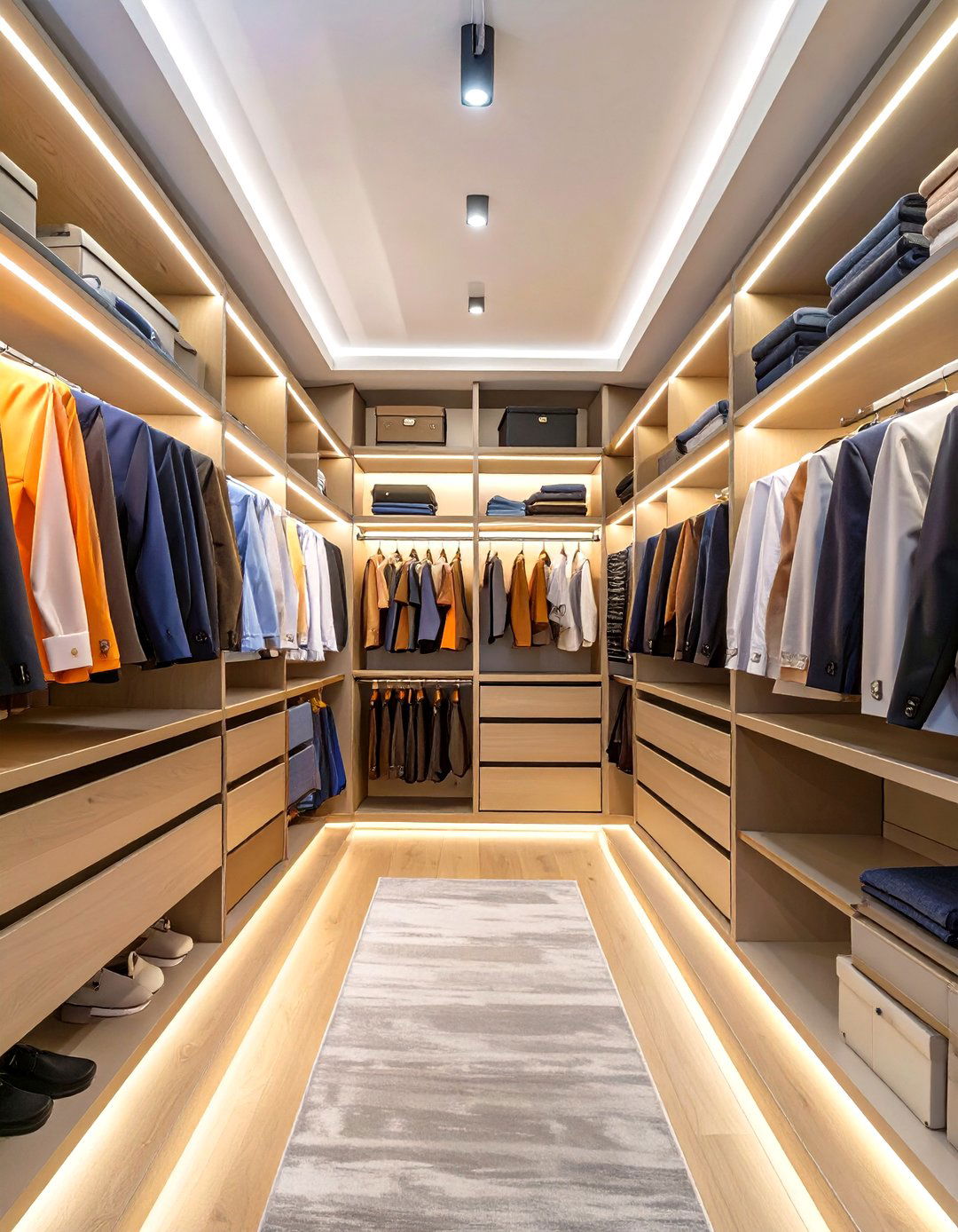 Intelligent Wardrobe and Closet Organization - 30 what is smart home interior design ideas