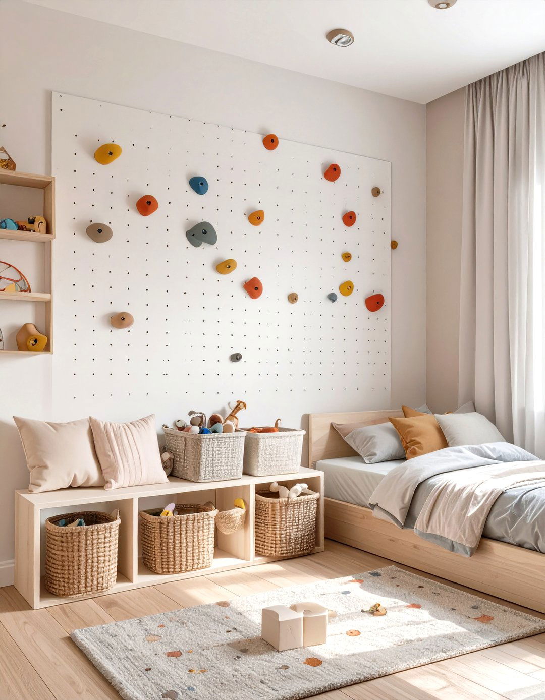 Interactive Play Wall Bedroom - 30 toddler boy bedroom ideas