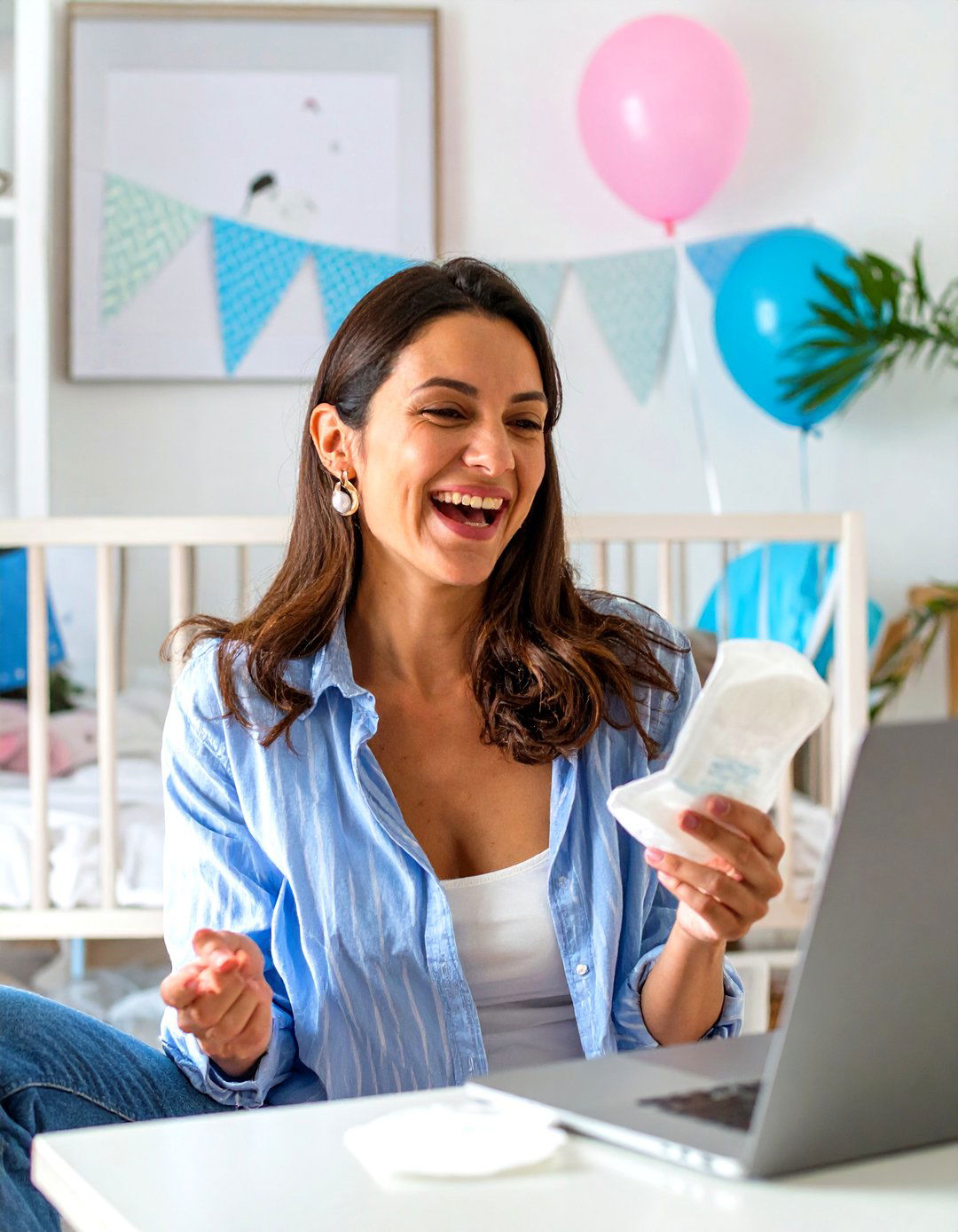 Interactive Who Am I Baby Item Game - 30 virtual baby shower ideas