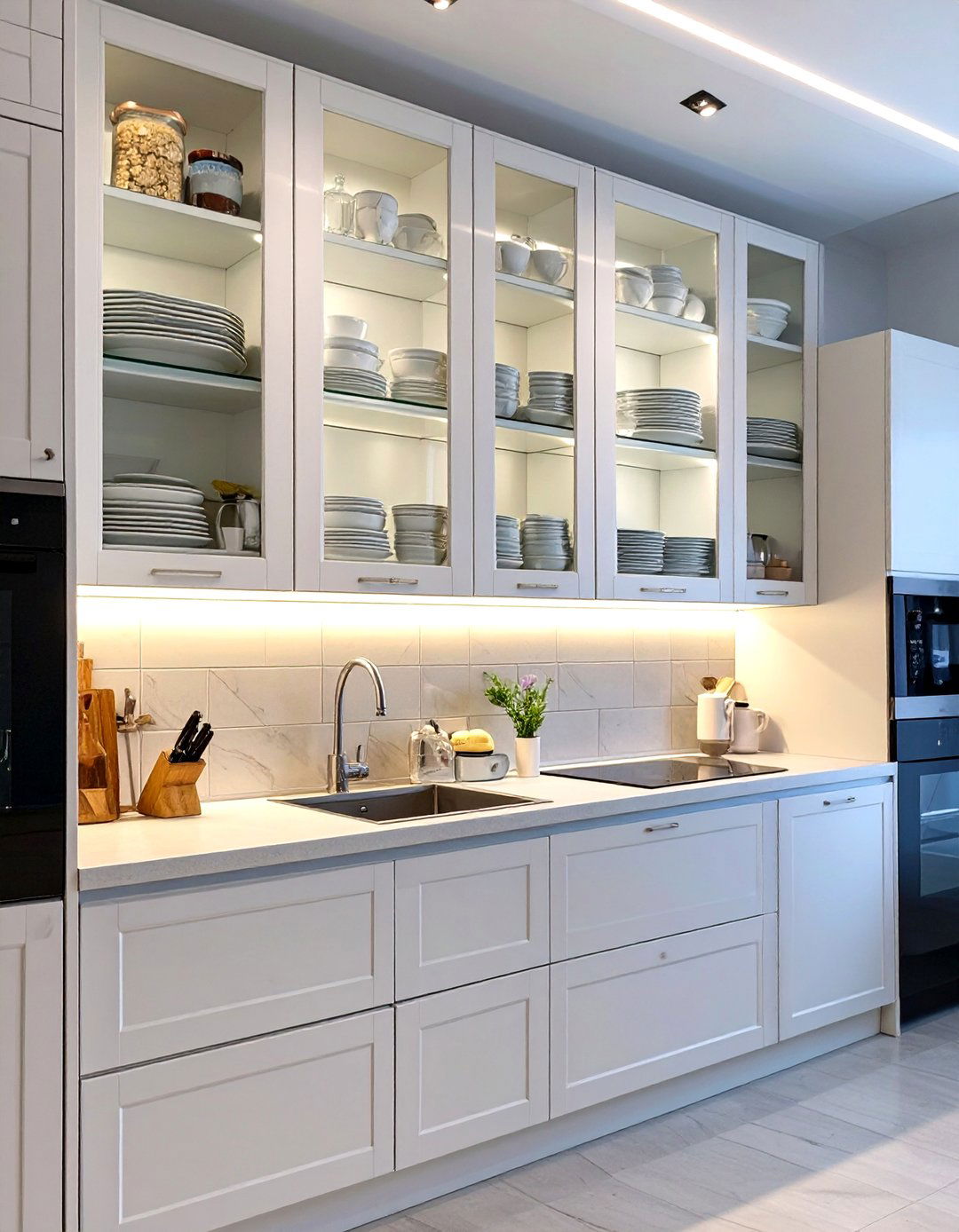 Interior Cabinet Lighting - 30 small kitchen lighting ideas