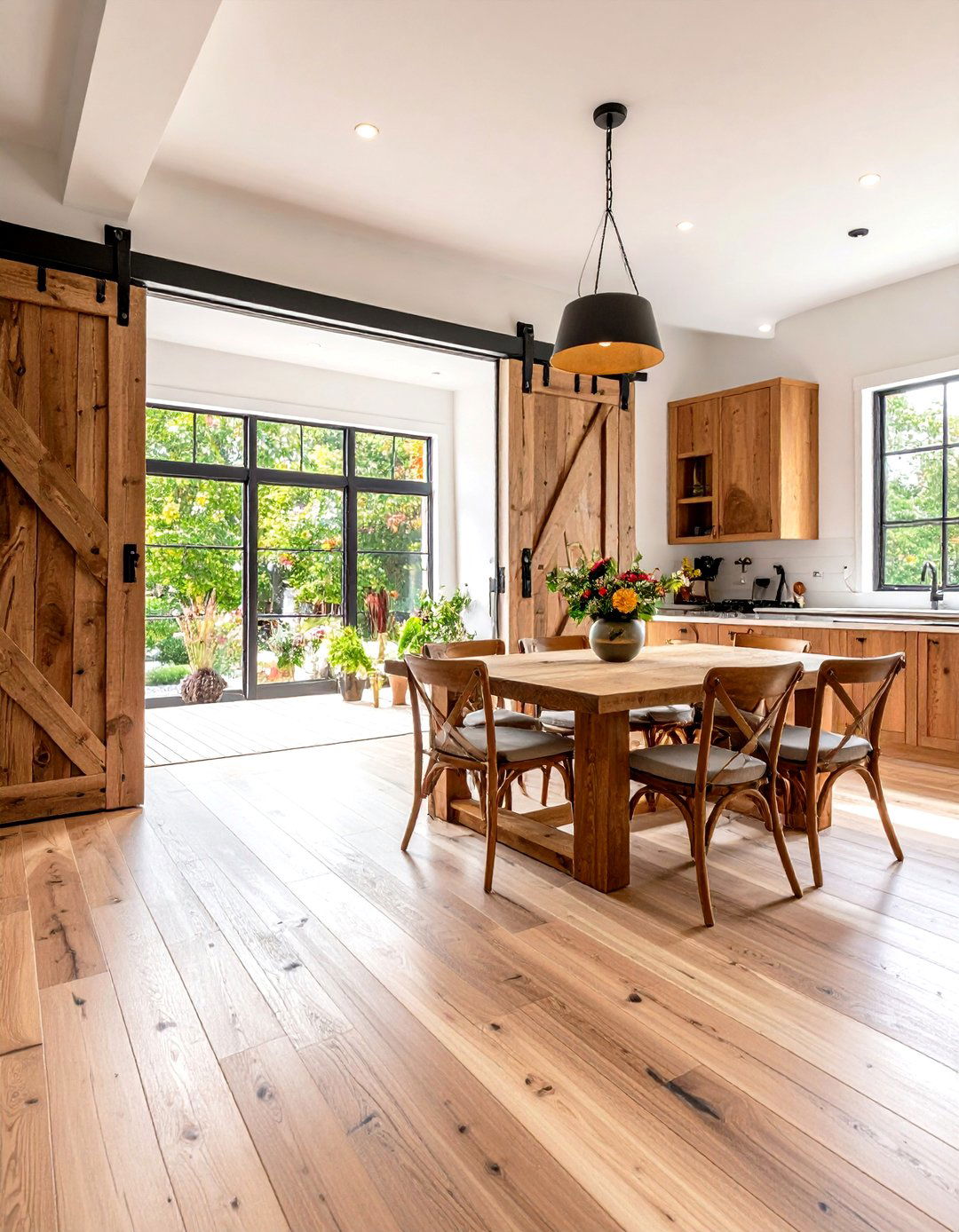 Interior Sliding Barn Doors - 30 rustic interior design ideas