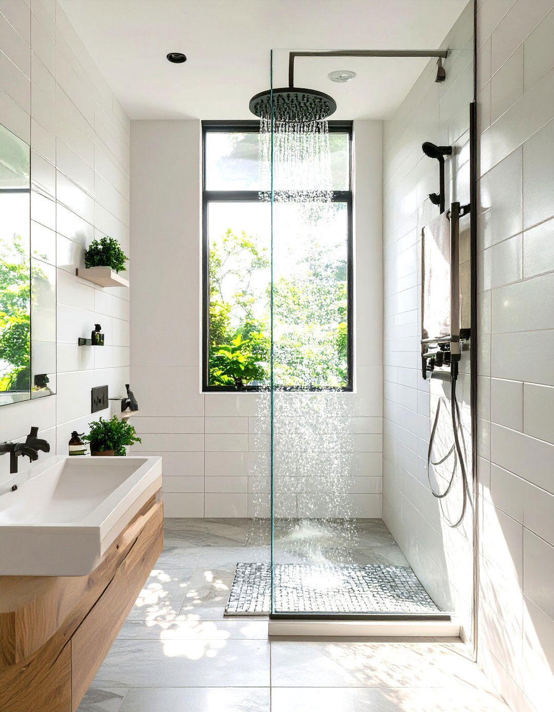 Interior Window in Shower - 30 window in shower ideas
