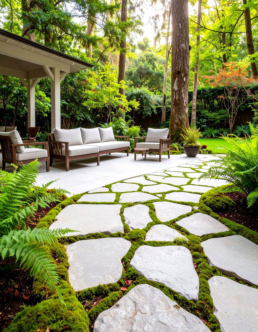 30 Creative Rock Patio Ideas for Your Outdoor Space - We Love Home Blog