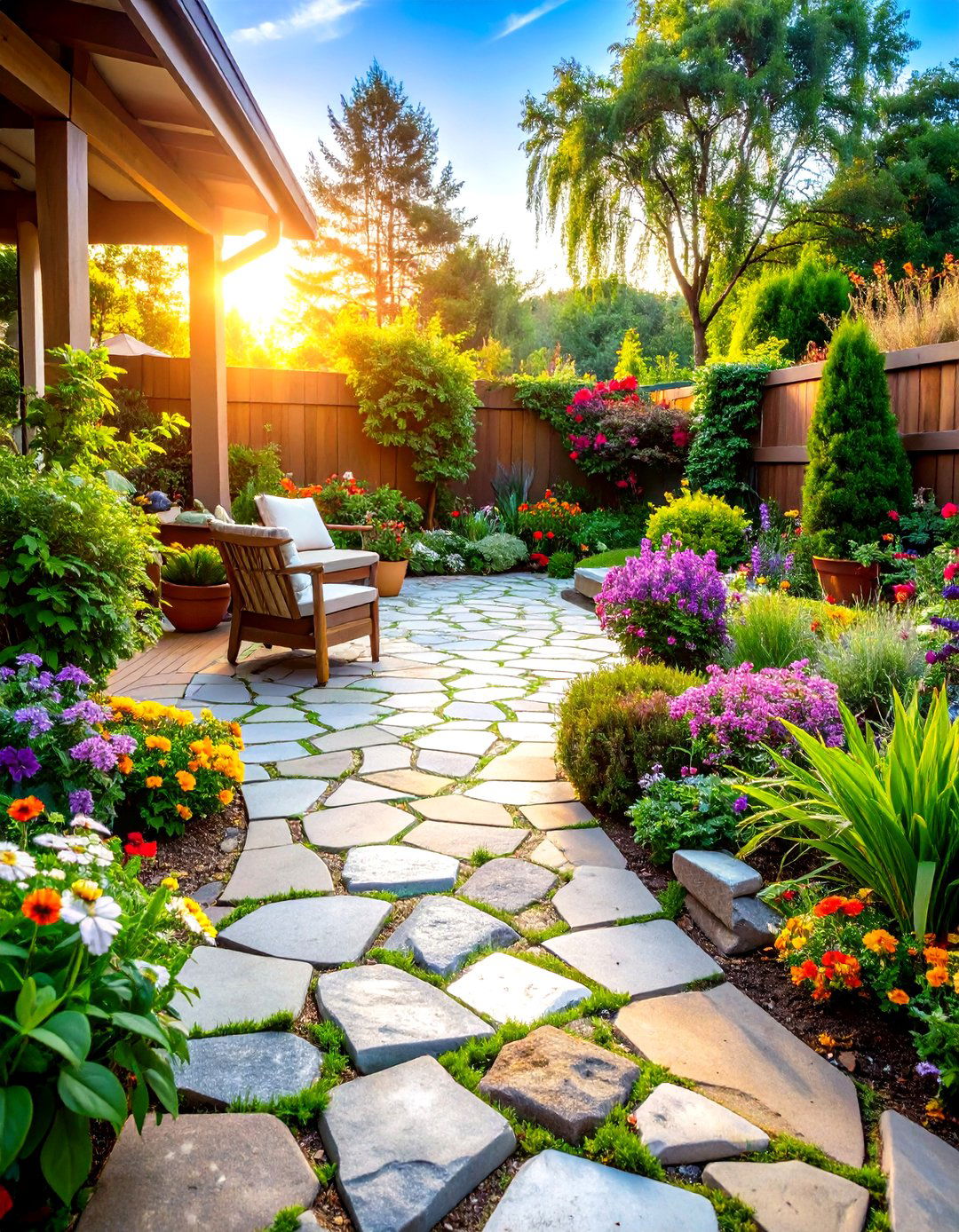 Irregular Shaped Concrete Paver Patio - 30 paver patio ideas on a budget
