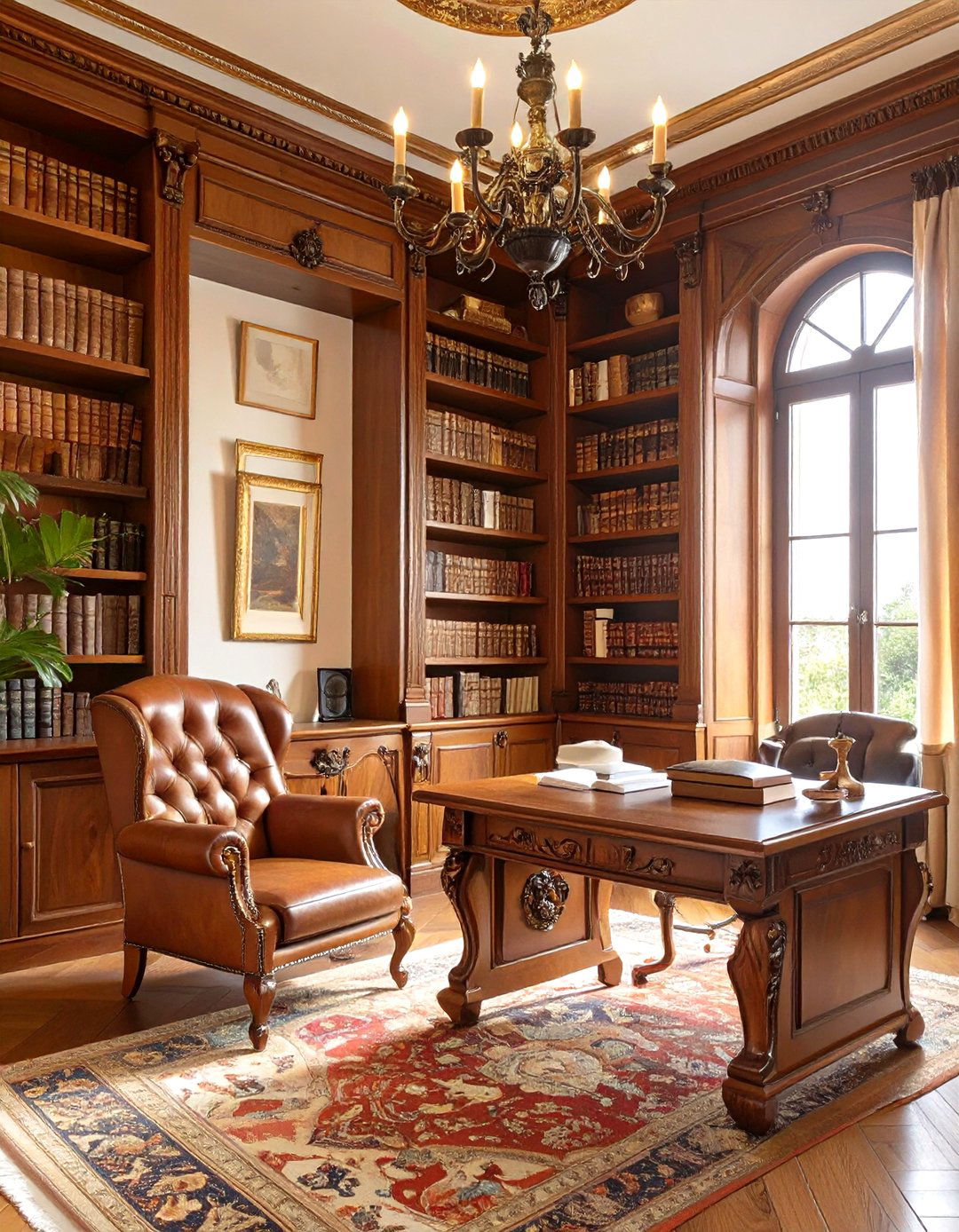 Italian Renaissance Style Study - 30 mediterranean interior design ideas