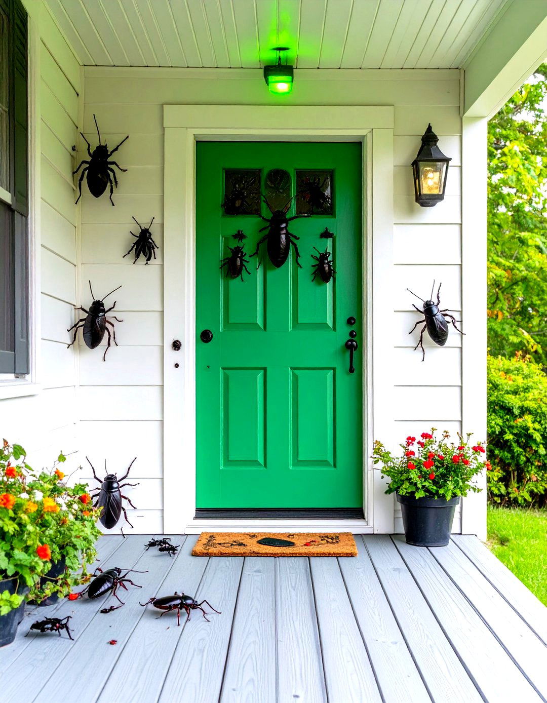 Jack o Lantern Jubilee Porch - 30 halloween porch ideas