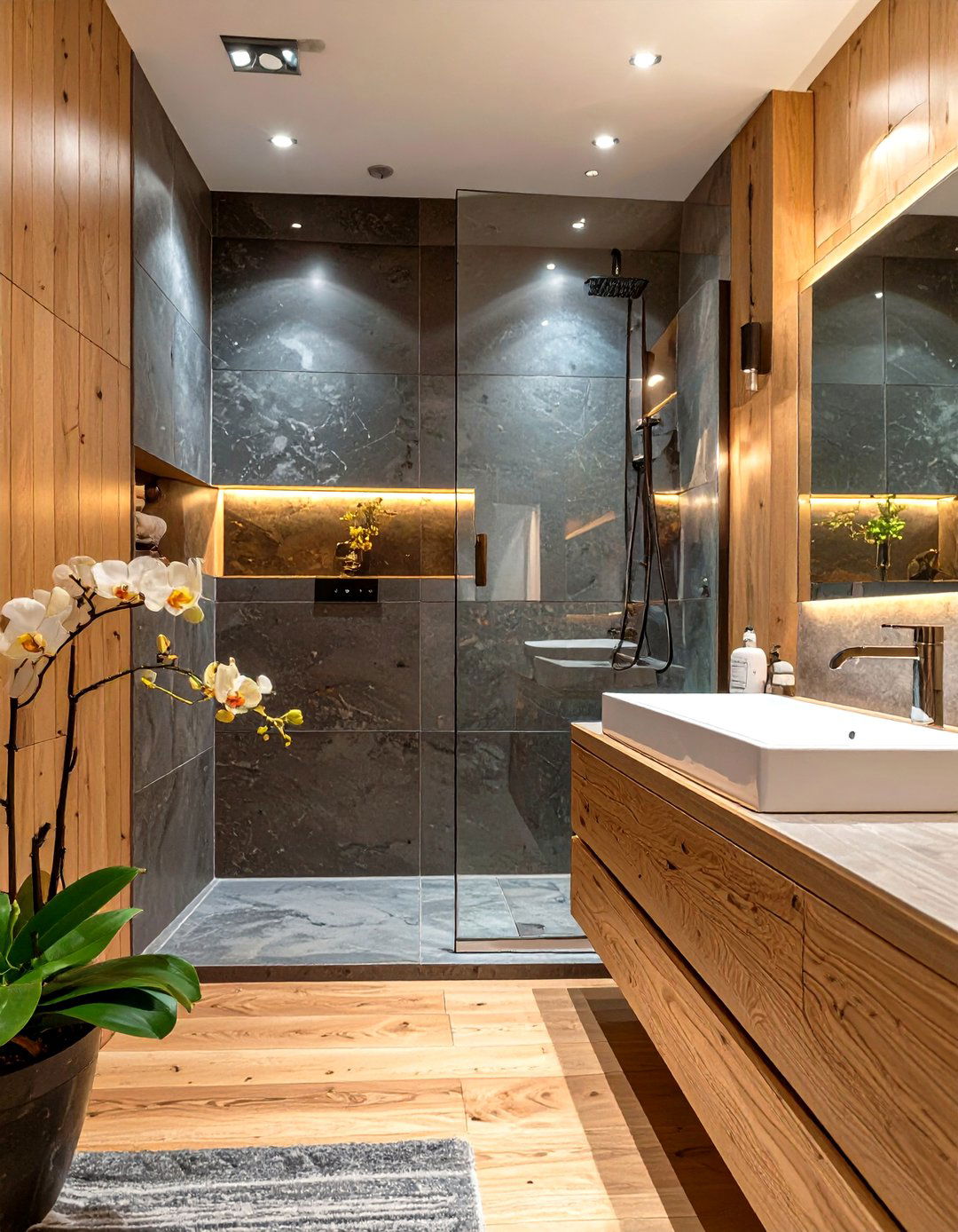 Japandi Fusion Bathroom - 30 how to design a bathroom ideas