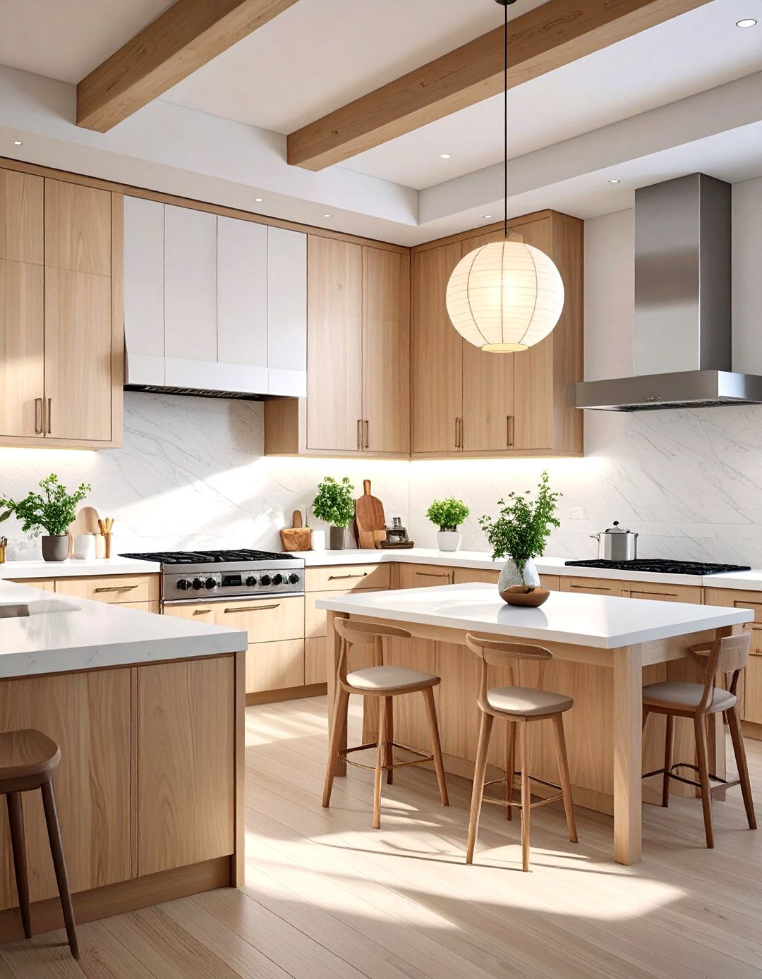 Japandi Inspired Minimalist Kitchen - 30 new kitchen designs