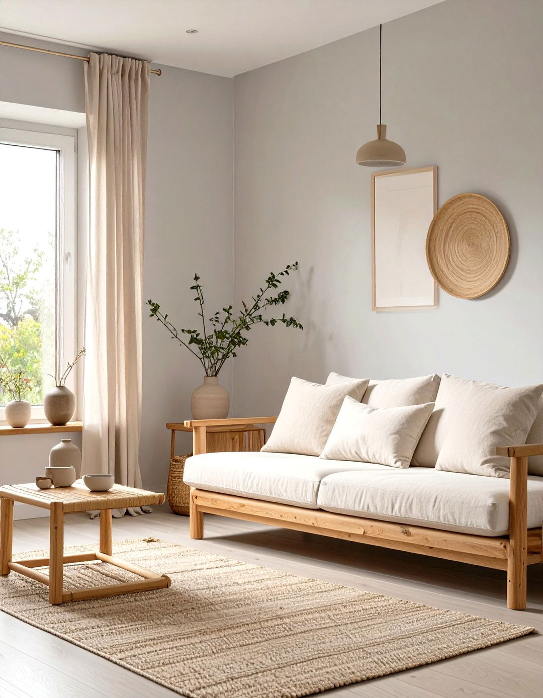 Japandi Serenity Mood Board - 30 mood board interior design ideas