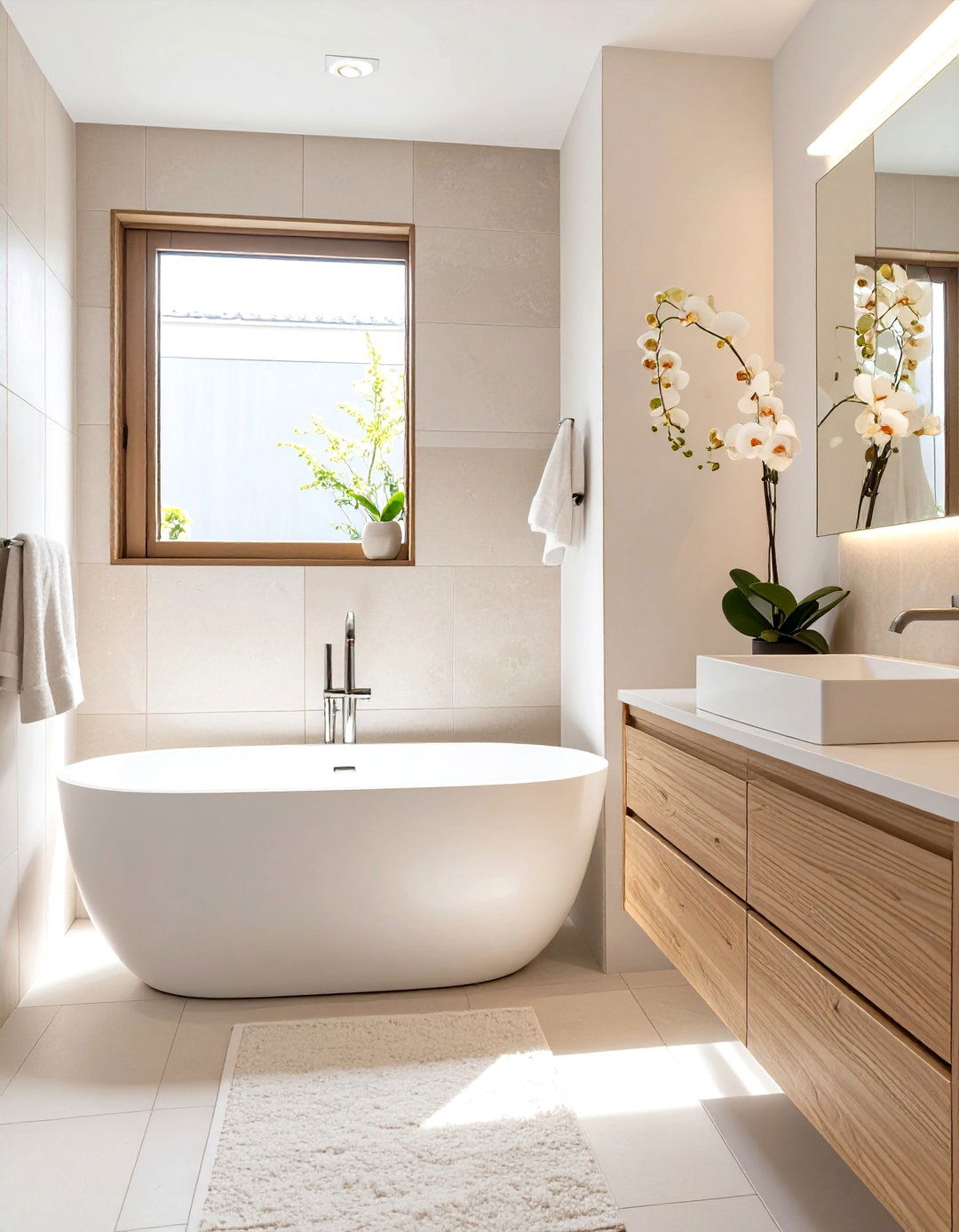 Japandi Style Bathroom - 30 bathroom ideas modern