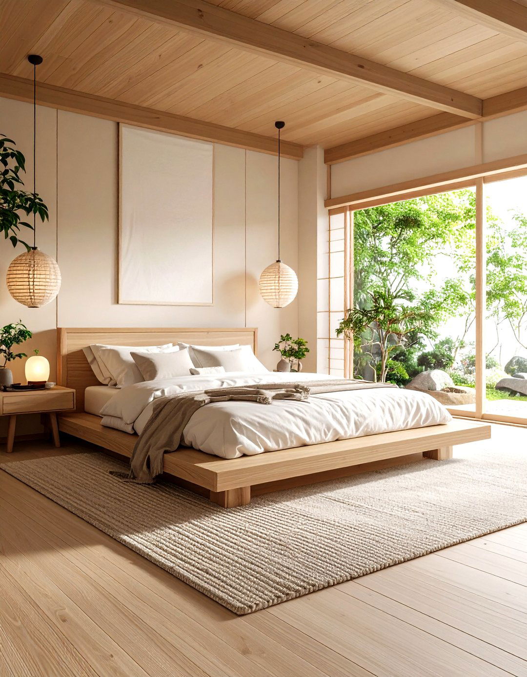 Japandi Style Bedroom Fusion - 30 interior design bedroom ideas