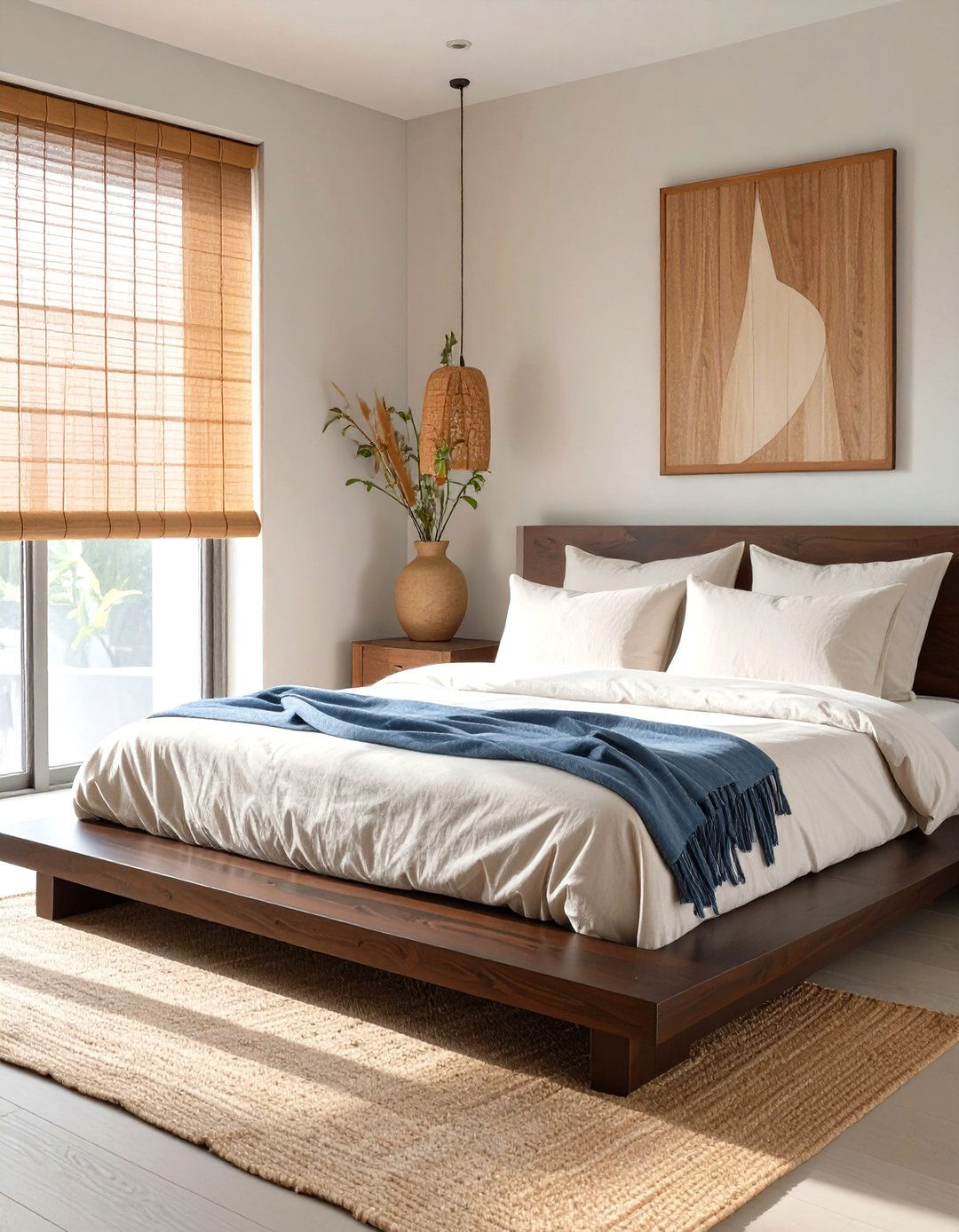 Japandi Style Bedroom - 30 interior design for a minimalist home ideas
