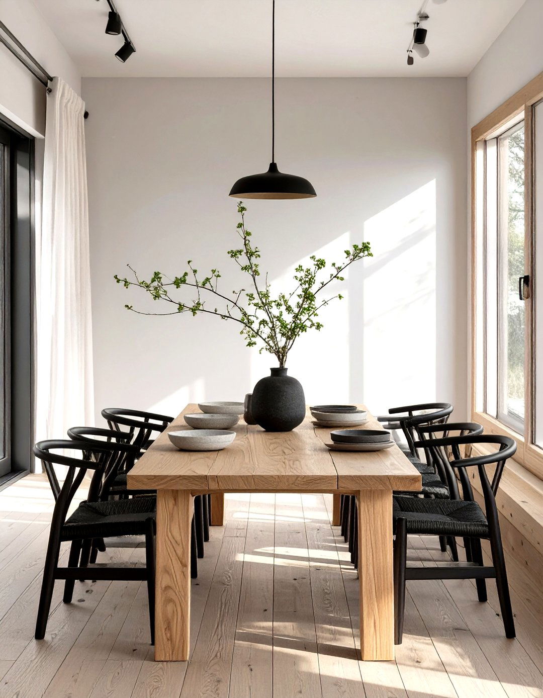 Japandi Style Dining Area - 30 interior design pictures ideas