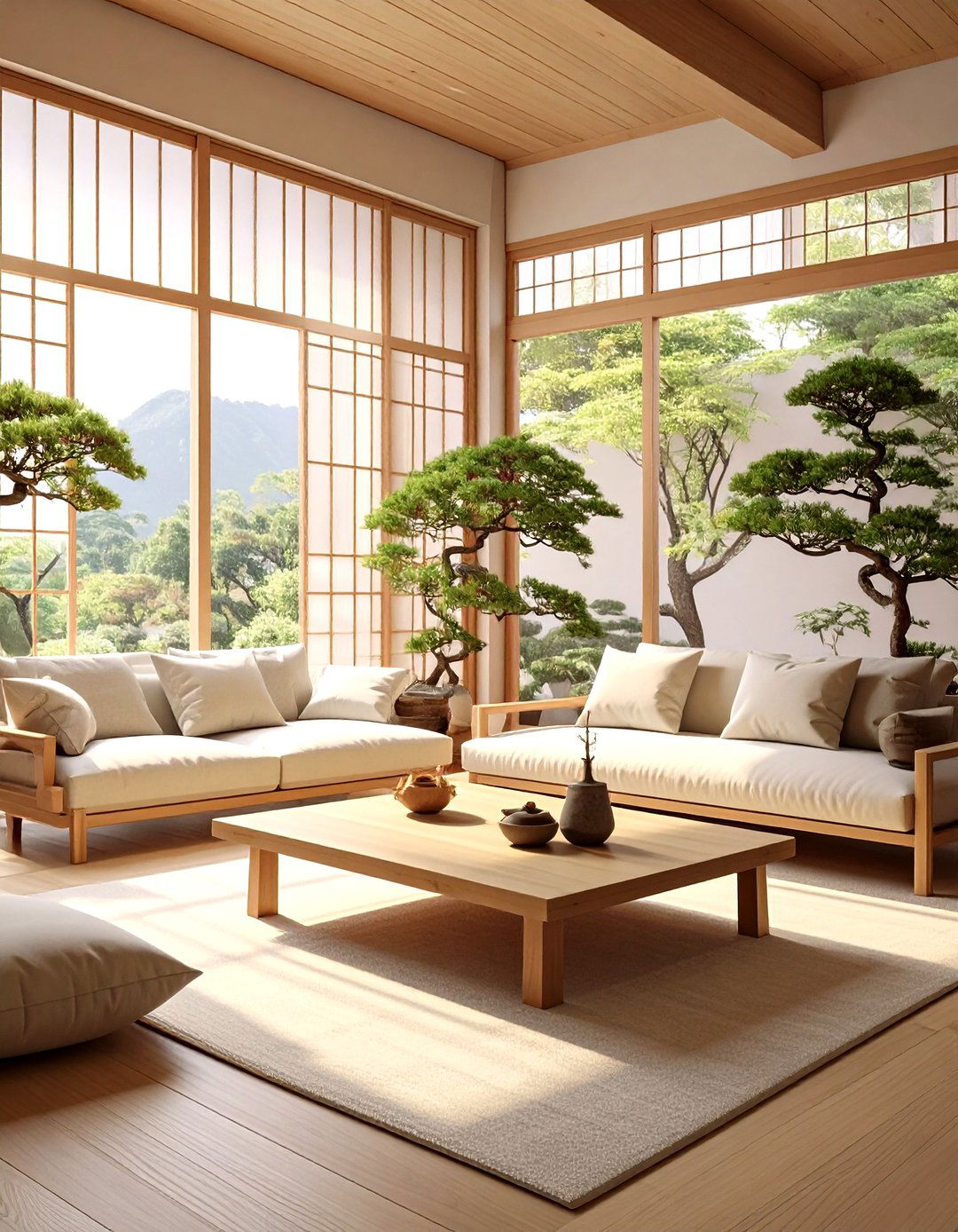 Japandi Style Fusion Home - 30 modern house interior design ideas