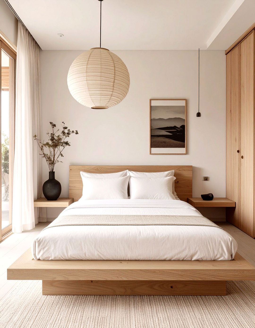 Japandi Style Hotel Suite - 30 hospitality interior design ideas