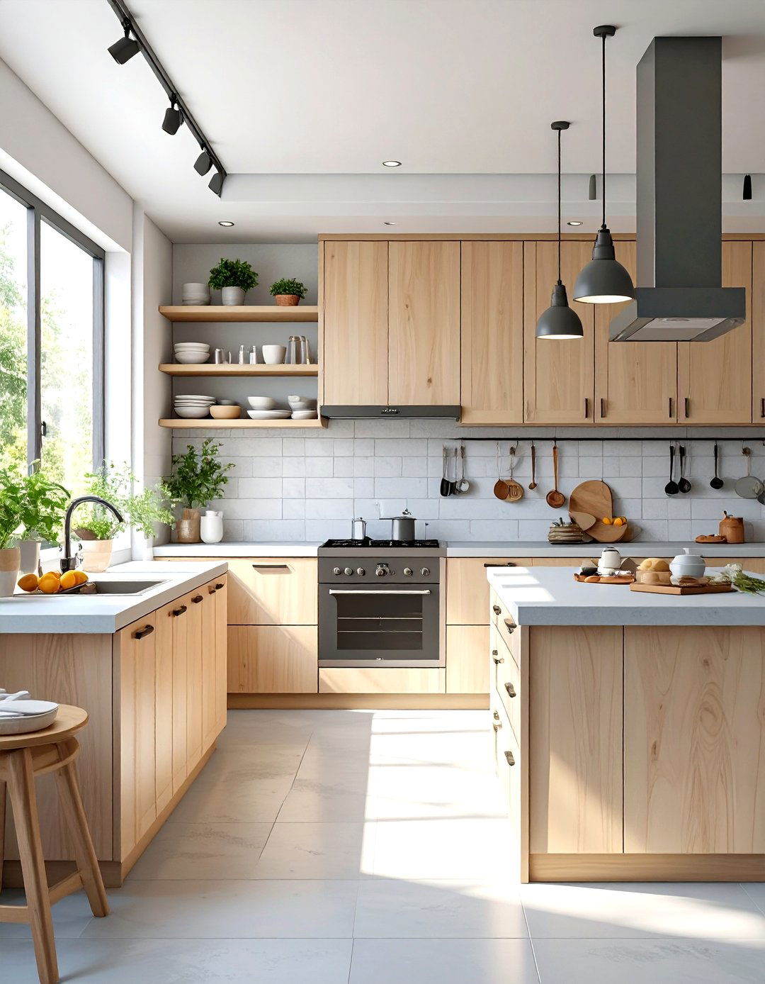 Japandi Style Kitchen - 30 luxury modern kitchen designs