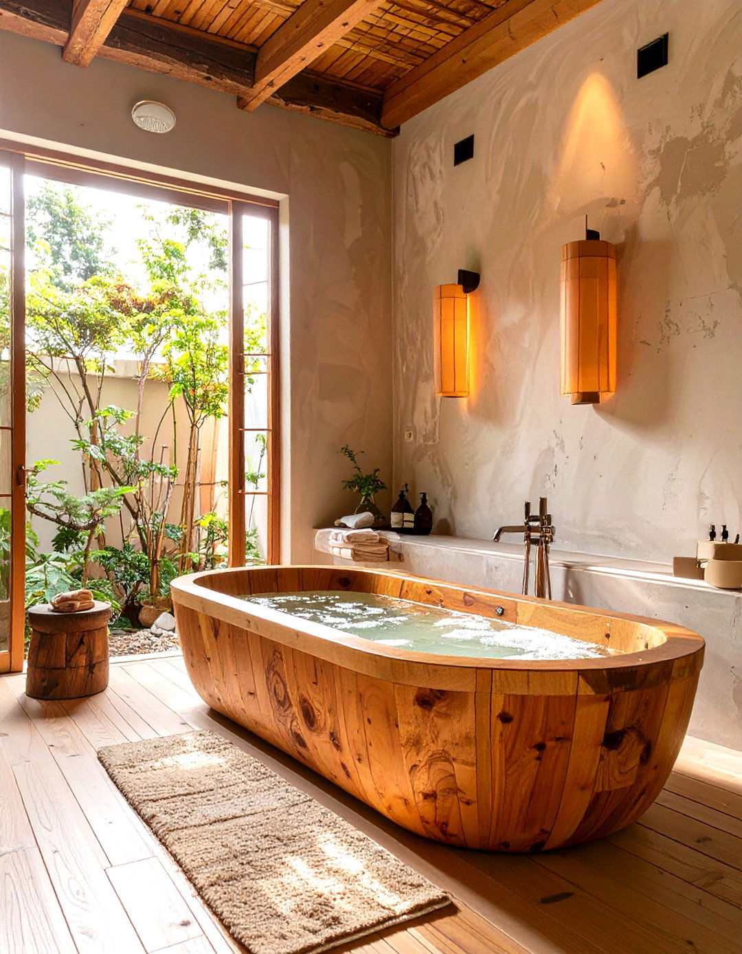 Japanese Inspired Wabi Sabi Bathroom - 30 design bathroom online ideas