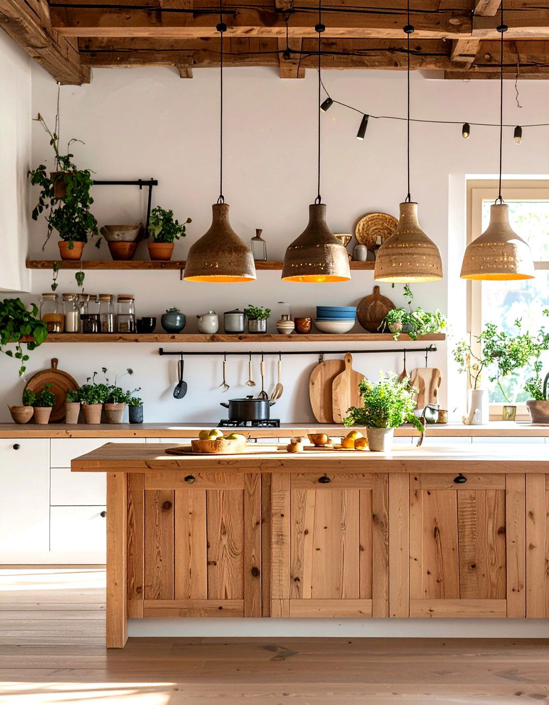 Japanese Wabi Sabi Kitchen Imperfect Ceramics - 30 kitchen light ideas