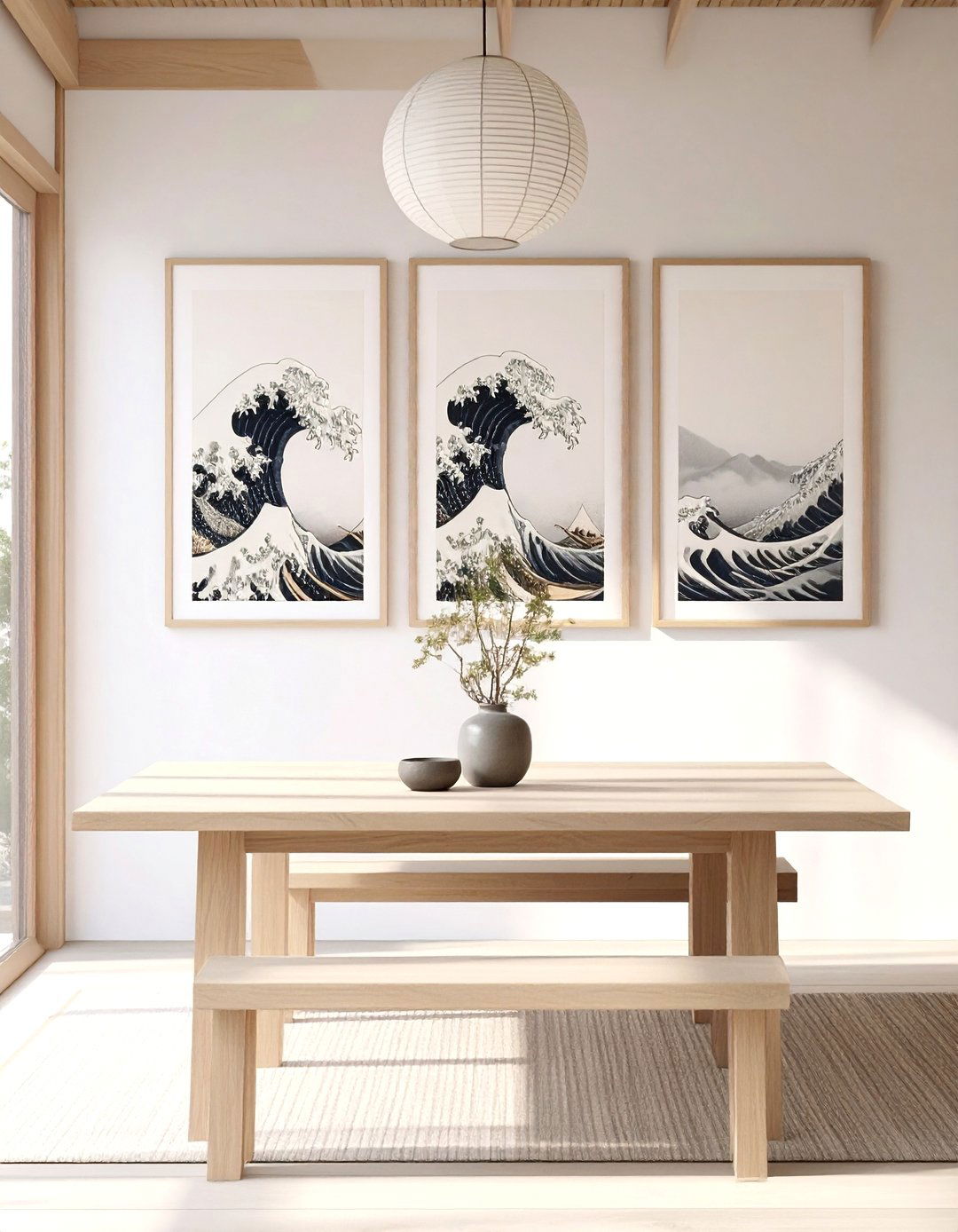 Japanese Woodblock Prints - 30 dining room art ideas