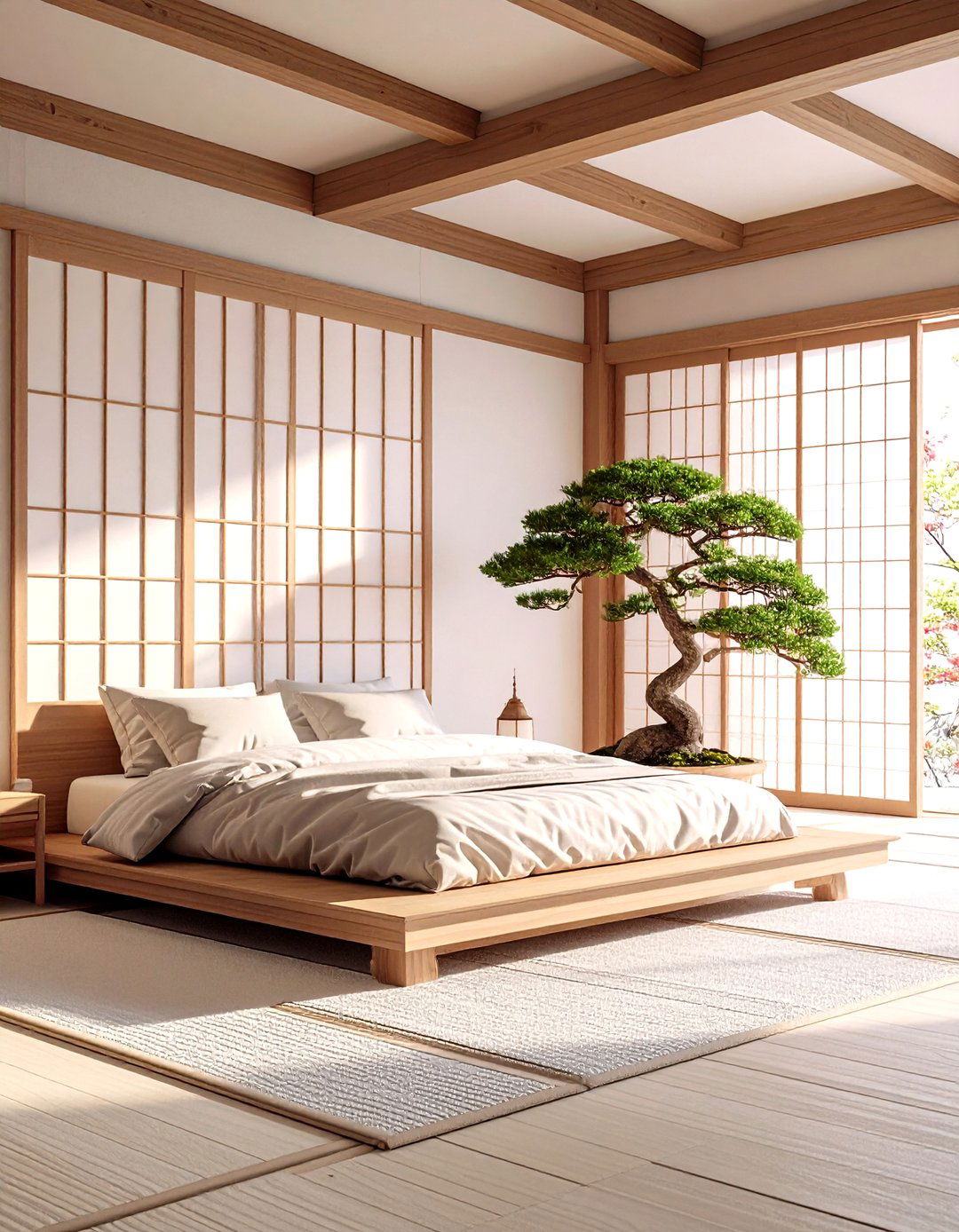 Japanese Zen Bedroom - 30 elegant bedroom ideas