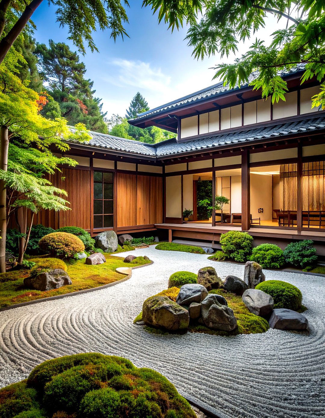 Japanese Zen Garden Exterior - 30 exterior house design ideas