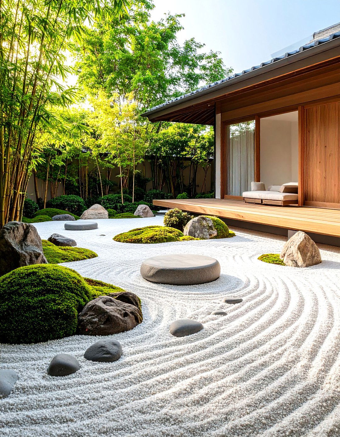 Japanese Zen Garden and Patio - 30 3d home design online free ideas