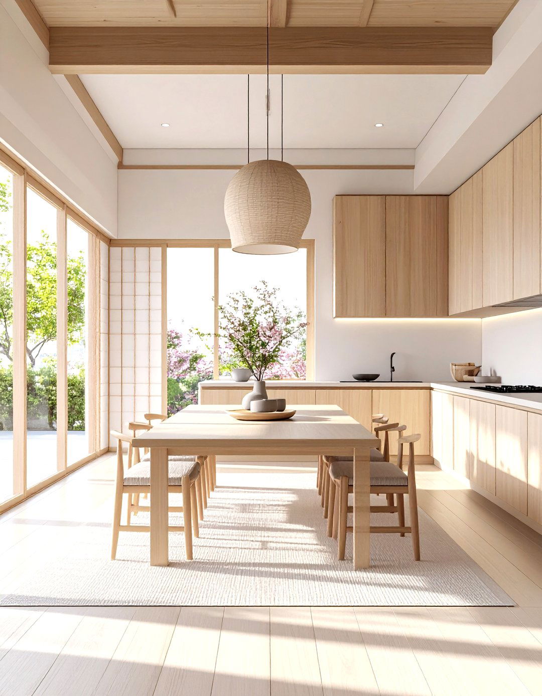 Japanese Zen Kitchen Dining Room - 30 kitchen dining room ideas