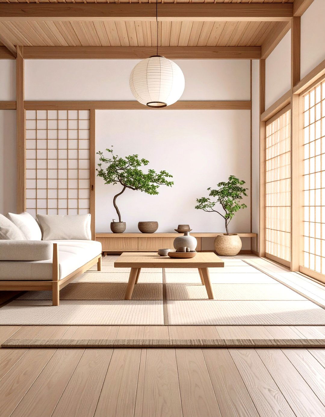 Japanese Zen Living Room - 30 design ideas for living room