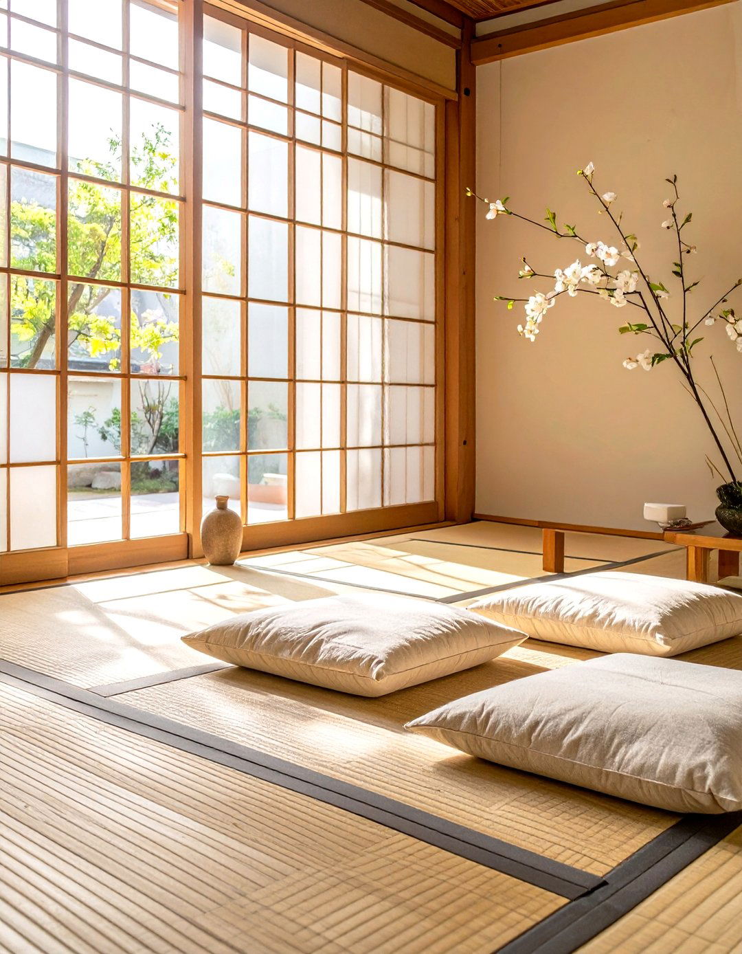 Japanese Zen Meditation Room - 30 interior design rooms ideas
