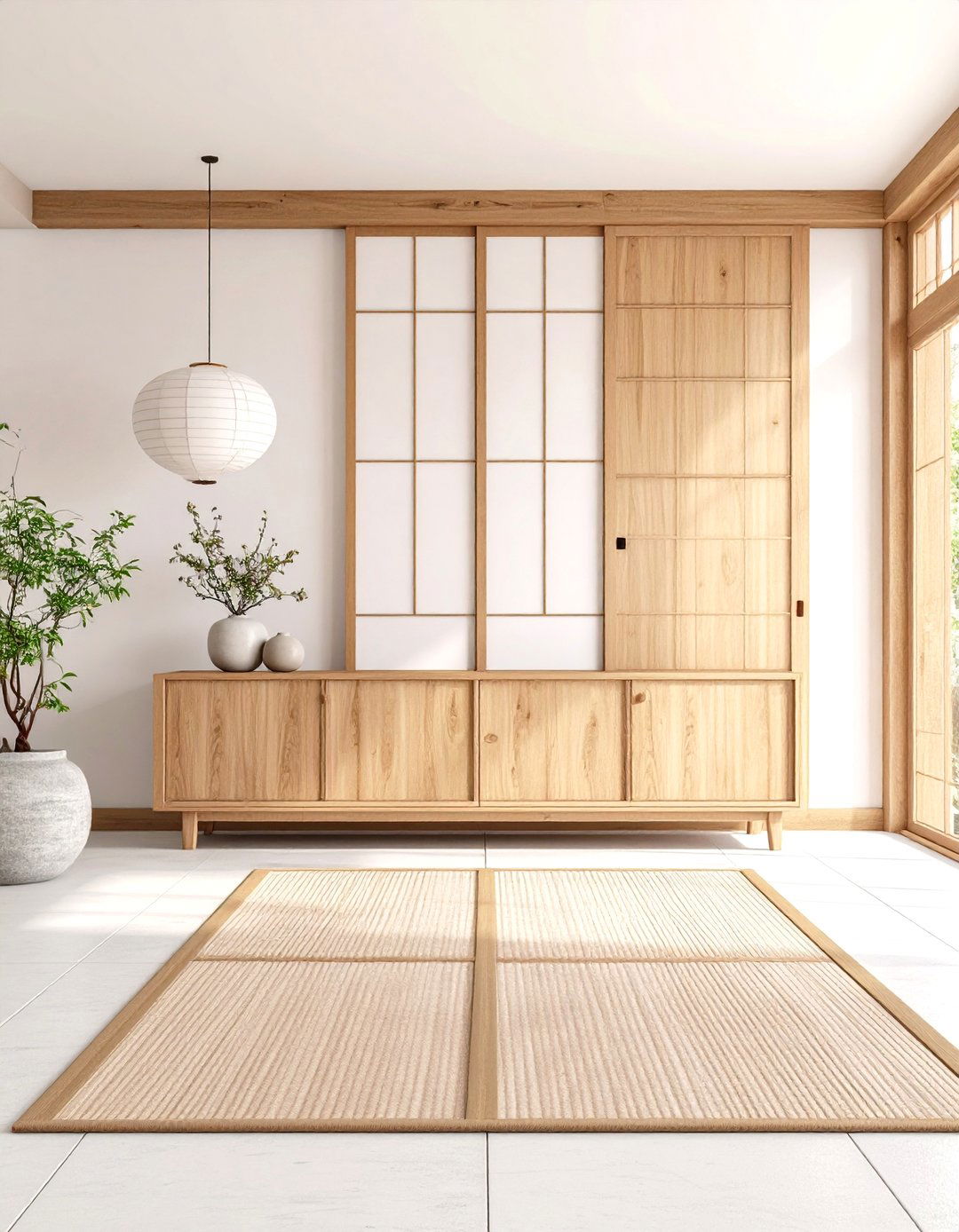Japanese Zen Minimalist Living Room Cabinet - 30 living room cabinet ideas
