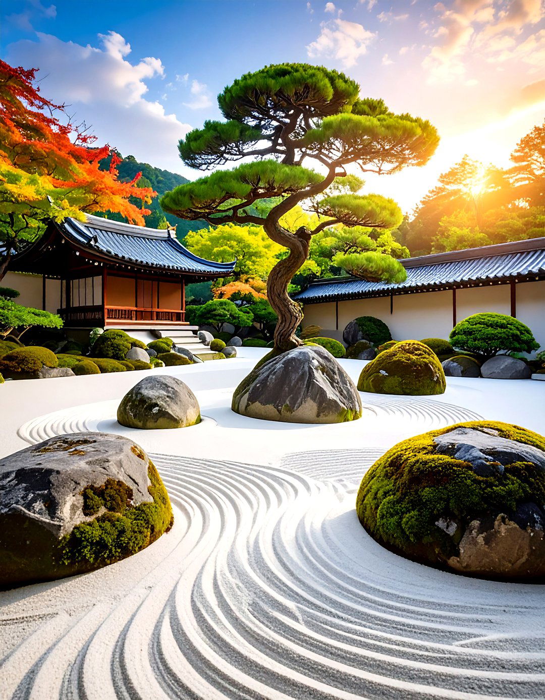 Japanese Zen Rock Garden - 30 rock garden landscaping ideas