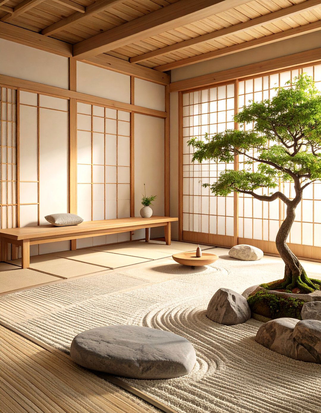 Japanese Zen Simplicity - 30 affordable interior design ideas