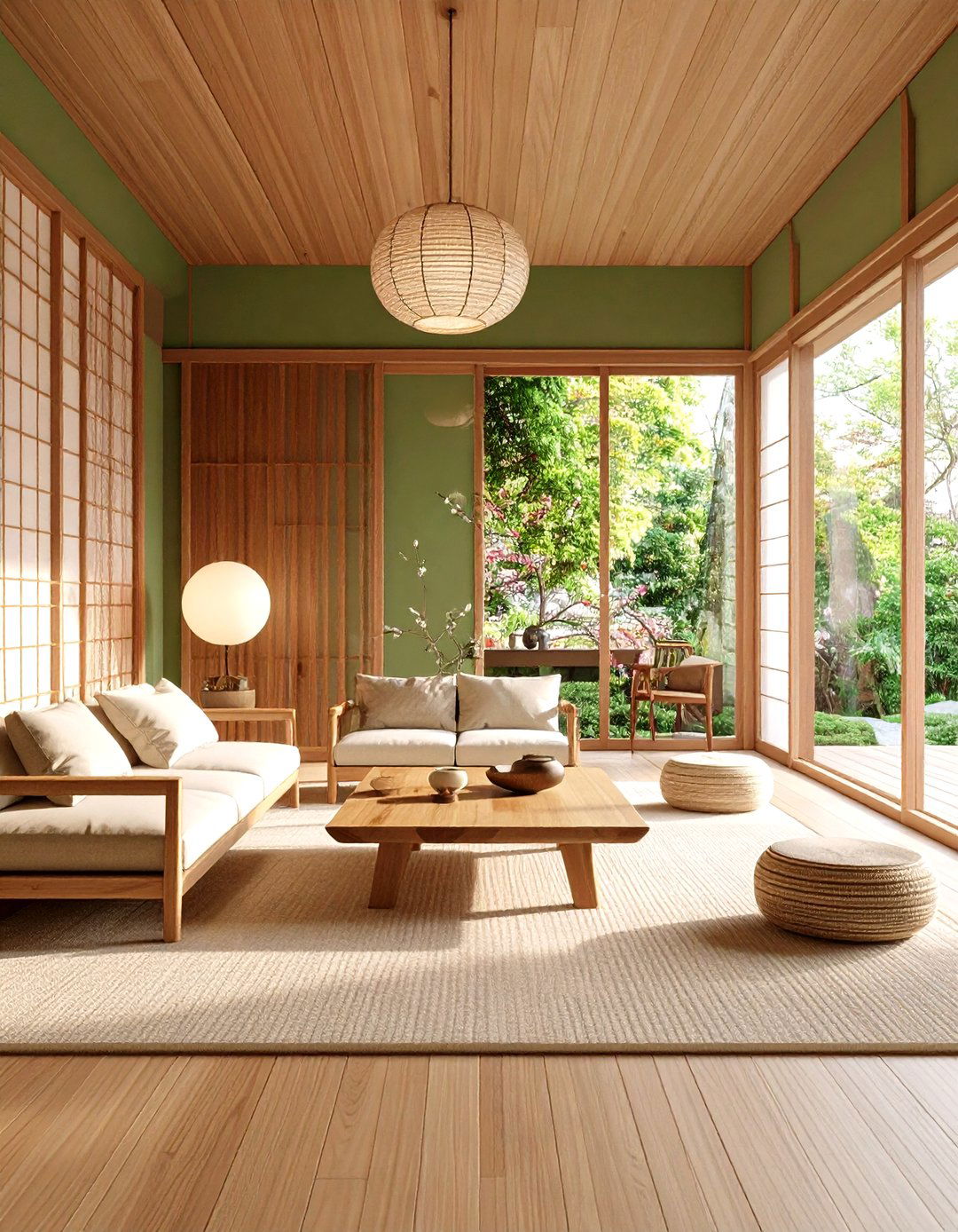 Japanese and Scandinavian Fusion Japandi - 30 interior design trends 2025