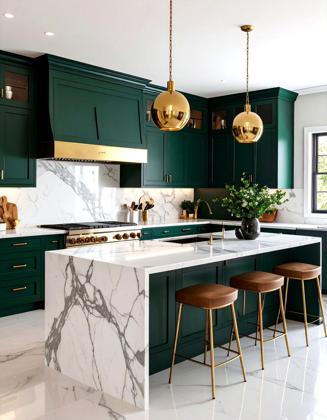Jewel Toned Kitchen Cabinets - 30 ideas for kitchen cabinets