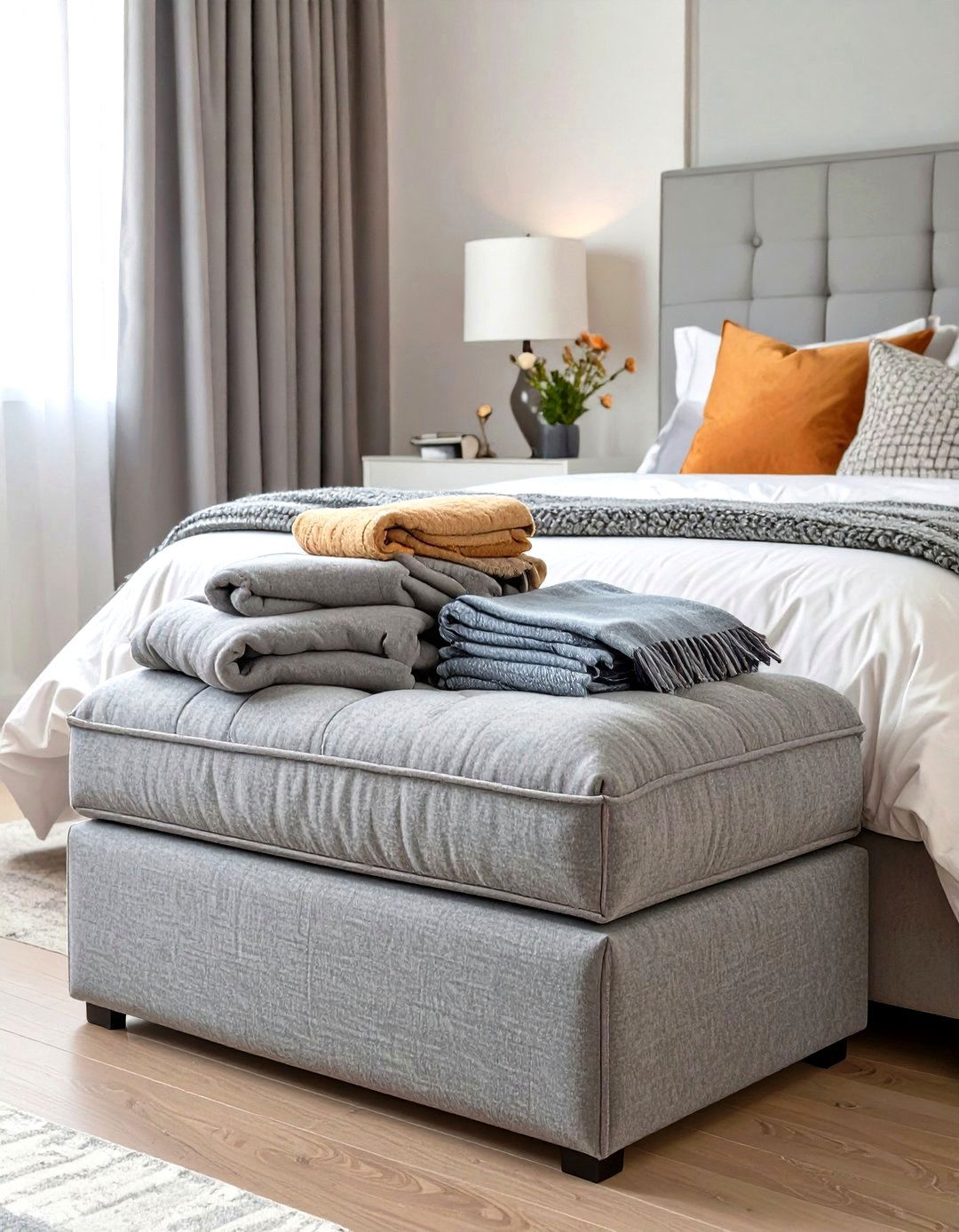 Keep Window Treatments Simple - 30 small bedroom design ideas