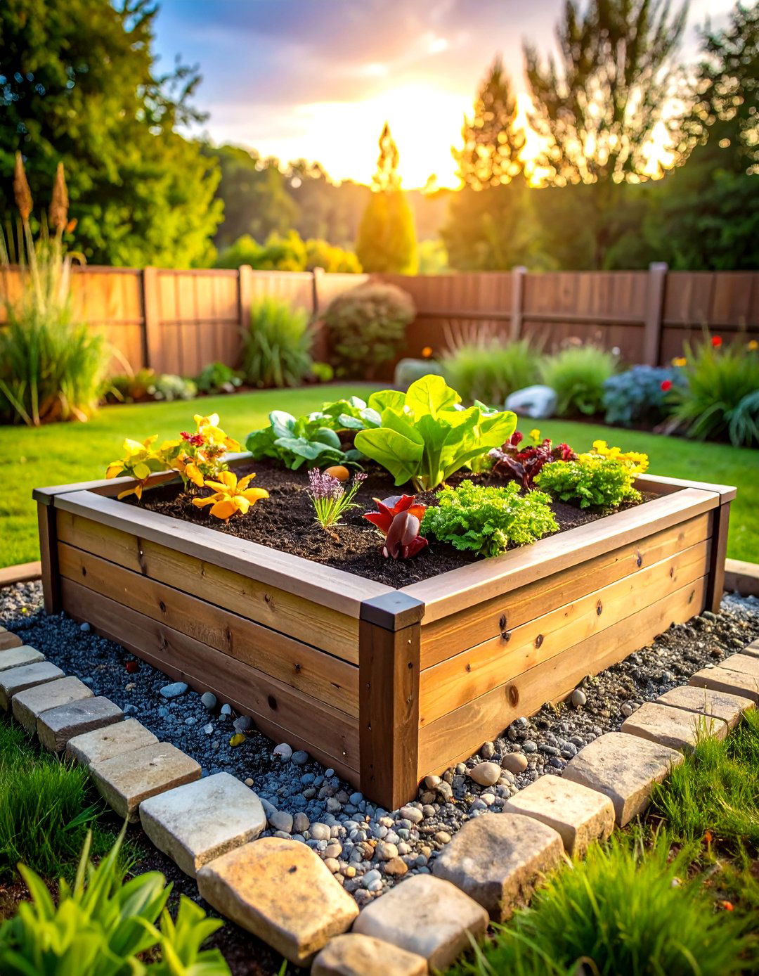 Keyhole Raised Garden Bed - 30 raised garden beds ideas